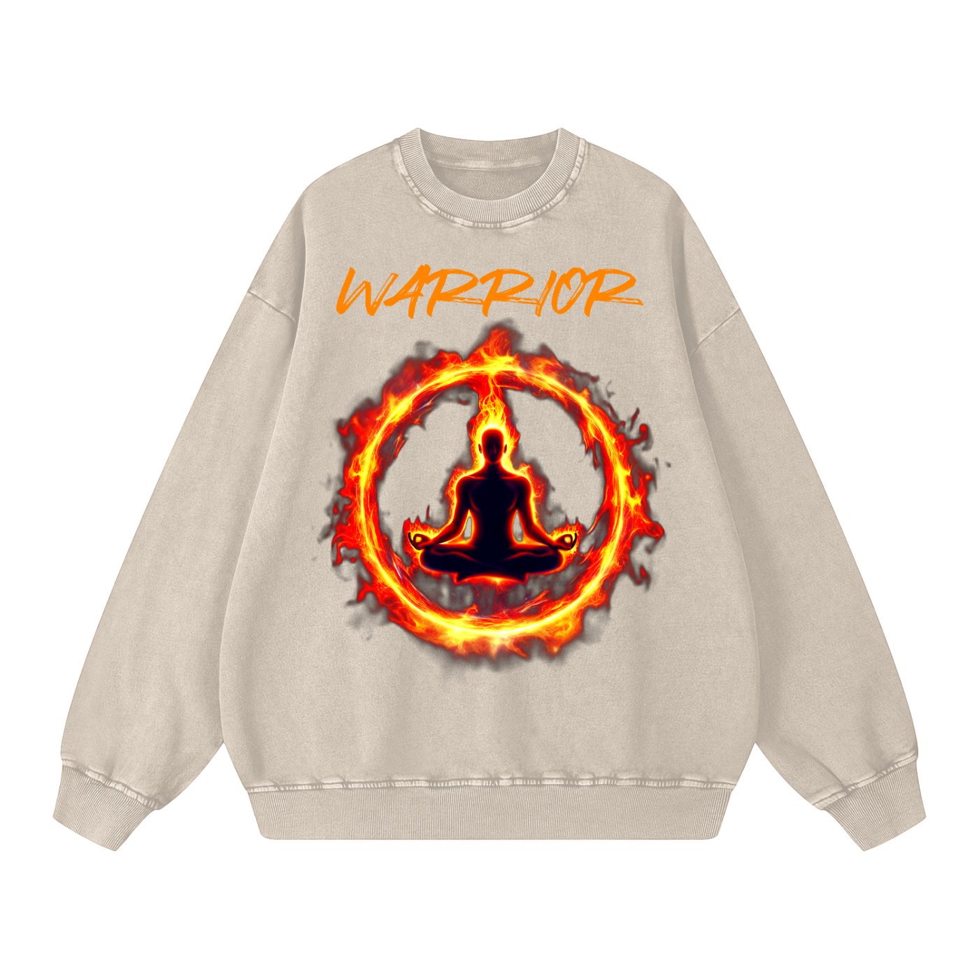 Snow Washed Oversized Sweatshirt