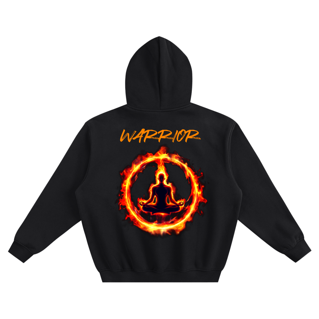 Fleeced Boxy Hoodie