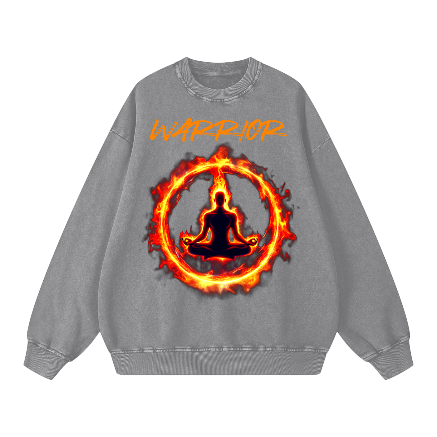 Snow Washed Oversized Sweatshirt