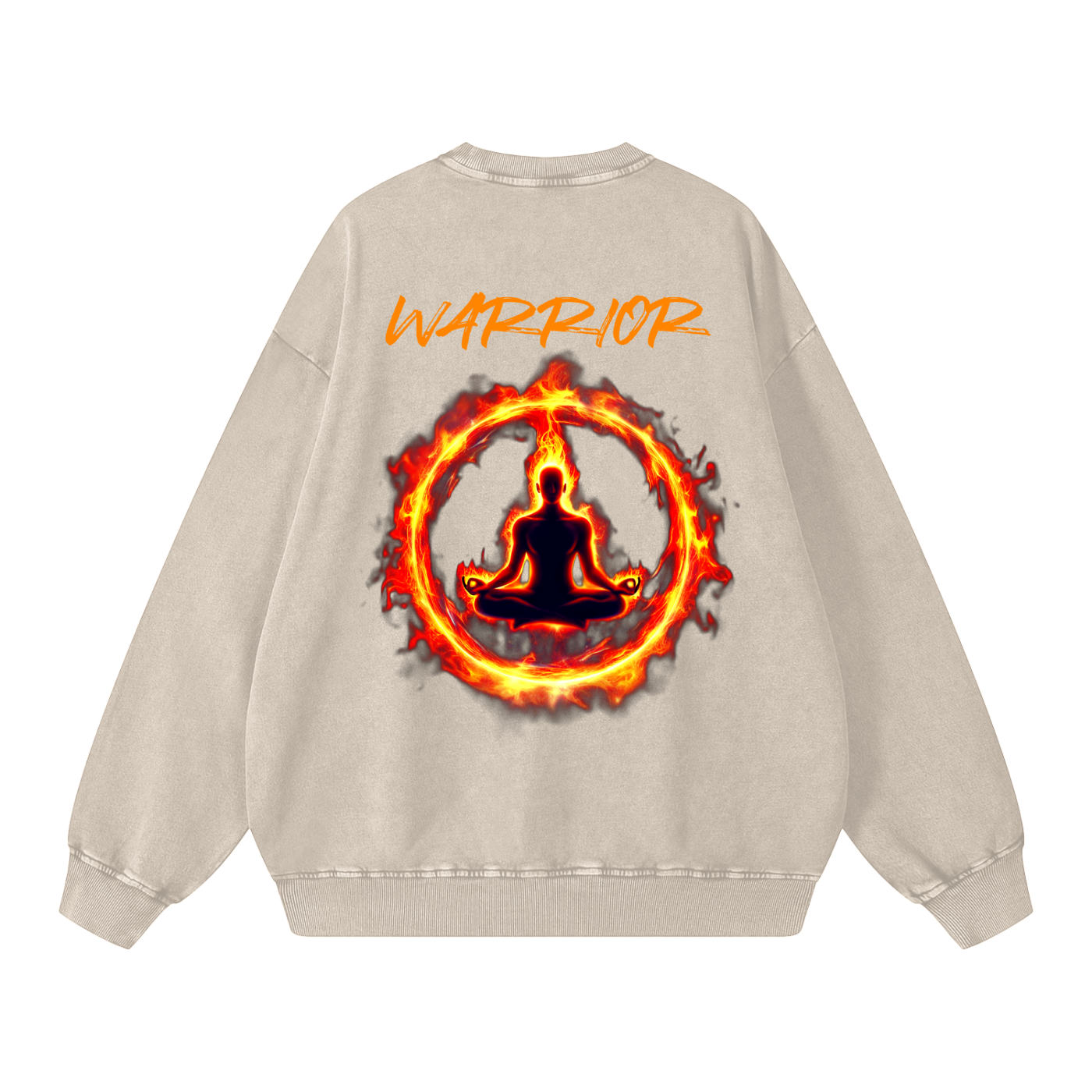 Snow Washed Oversized Sweatshirt